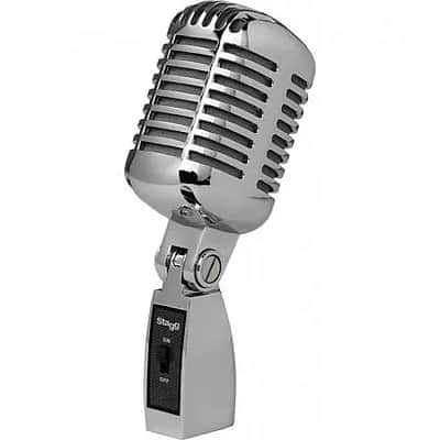 Stagg SDM100-CR '50s Style Cardioid Dynamic Microphone