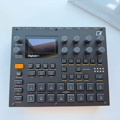 Elektron Digitakt II Sampler - With New Decksaver, Box, Poster, All Accessories image 6