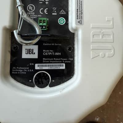 JBL C67P/T-WH passive install LOT x8 image 3