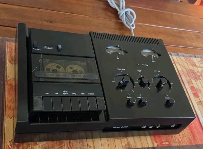 VINTAGE SONAB C500 TAPE DECK/BUILT BY NAKAMICHI/RECORDER
