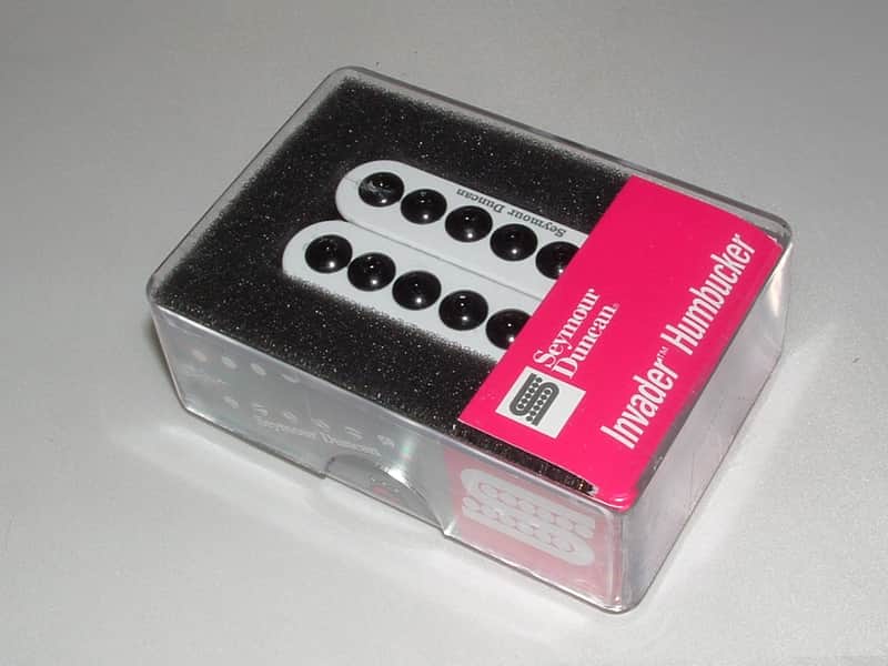 Seymour Duncan SH-8 Invader Humbucker Bridge Pickup (White) - New with Warranty image 1