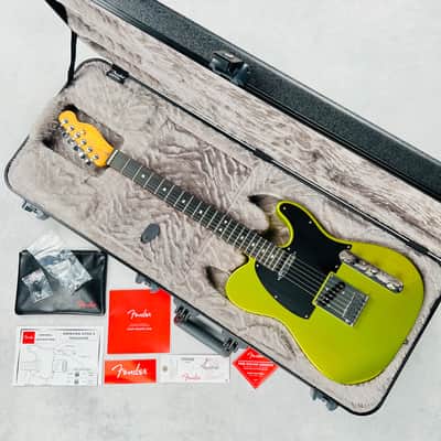 Fender American Ultra II Telecaster Ebony Fretboard 2024 - Solar Flare image 19