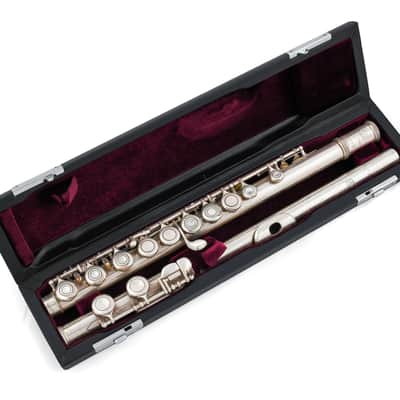 C Foot Silver Heavy Wall Trevor James Virtuoso II Silver Intermediate Flute + Warranty image 1