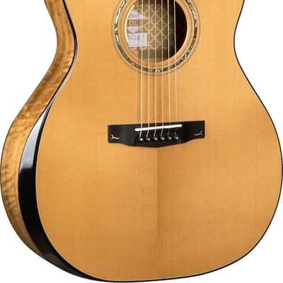 Cort Gold Series Gold Edge Acoustic-Electric Guitar, Natural Glossy image 1