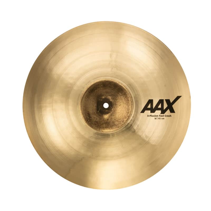 Sabian 18 Inch AAX X-Plosion Fast Crash Cymbal with B20 Bronze and Thin Explosive Tone image 1