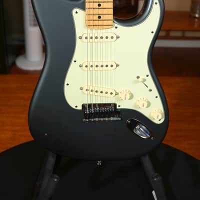 2012 Fender American Standard Stratocaster – Charcoal Frost Metallic (7.3 lbs) w/ CS Pickups & TSA OHSC image 5