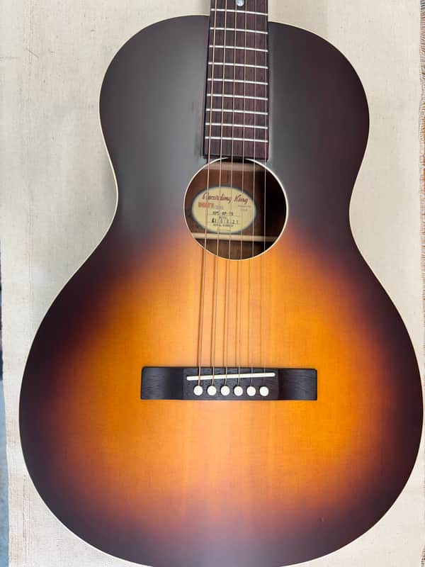 Recording King RPS-9P-TS Modified for Lap-Steel slide with pickup image 1