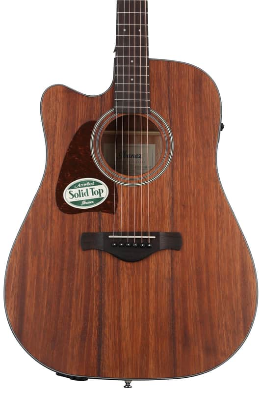 Ibanez AW54LCE Acoustic-Electric Guitar - Open Pore Natural image 1