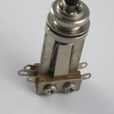 3-Way LONG Toggle Switch with Black Tip for Les Paul electric guitar image 4