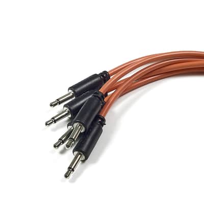 Befaco Patch Cables 50cm, Orange (pack of 5) image 2