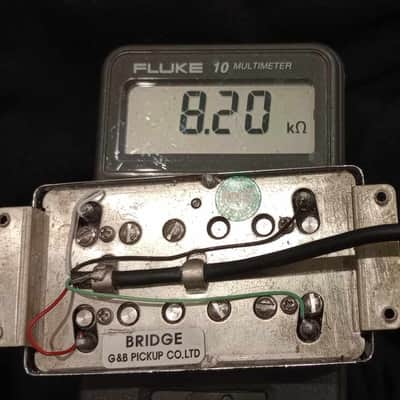 Fender (by G&B Pickup Co Ltd)  Wide Range humbucker - Chrome cover image 2