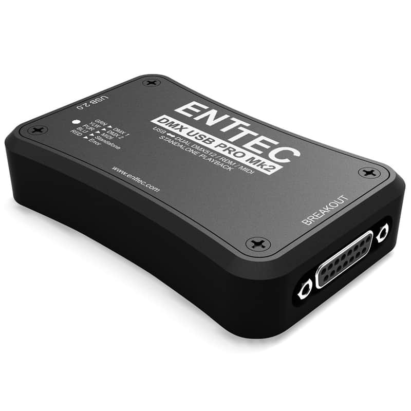 Enttec DMX USB PRO MK2 Pro2 1024-Ch USB DMX Interface F Mac | Reverb