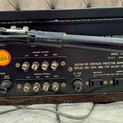 Vintage Harman Kardon 930 Twin Powered Stereo Receiver 1972-1976 - wood/silver image 9