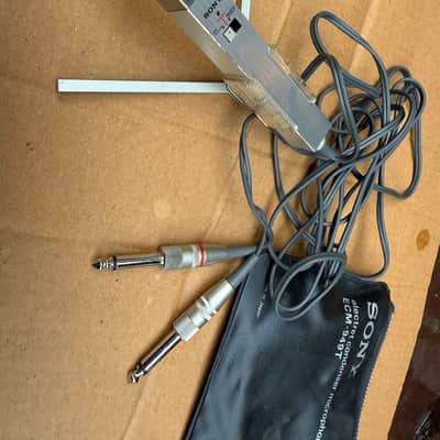 Sony Electret ECM stereo condenser microphone 949T / vintage made in Japan image 3