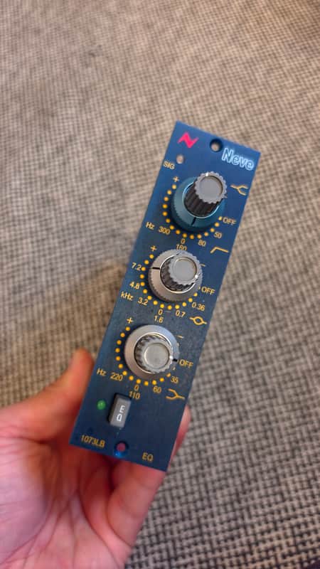 AMS Neve 1073LBEQ 500 Series Equalizer Module 2010s - Blue image 1