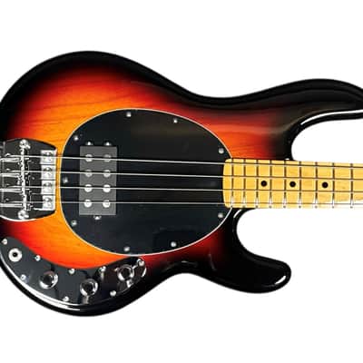 Ernie Ball Music Man StingRay 4 "70's Retro", Vintage Sunburst/ Maple *IN STOCK** image 1