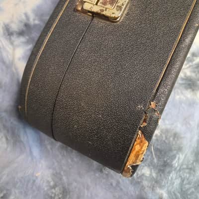 Vintage RARE 1960's Vox Tornado Typhoon Country Western Folk 12 Hard Shell Guitar Case image 5