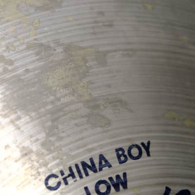 Zildjian 20" China Boy Low – 1728 grams 1980's image 7