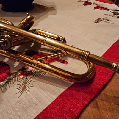 Bb trumpet with emblem of British Royal Artillery image 14