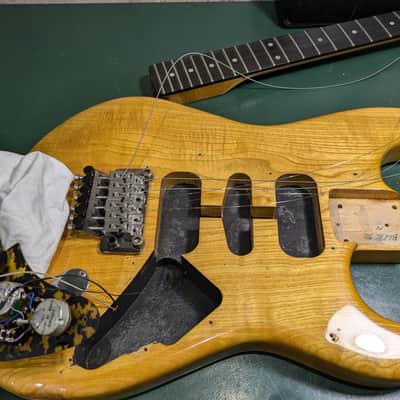 Custom Component Super Strat 80-90's Made in Japan Schecter Valley Arts Kind image 23