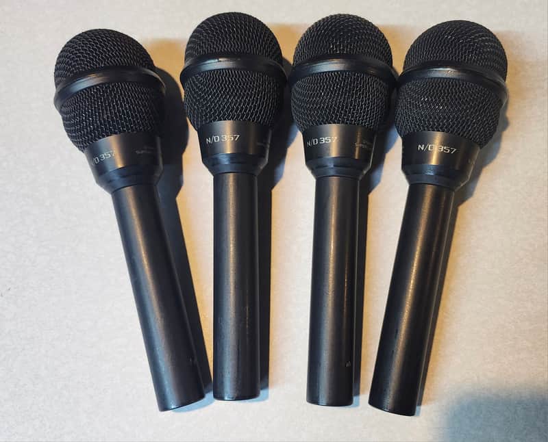 4 ElectroVoice N/D 357 Microphones image 1