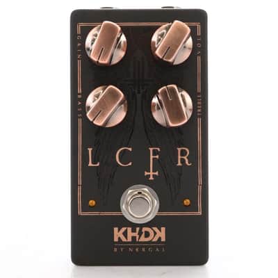 KHDK LCFR by Nergal Overdrive Boost Guitar Effects Pedal w/ Box #50261 image 4