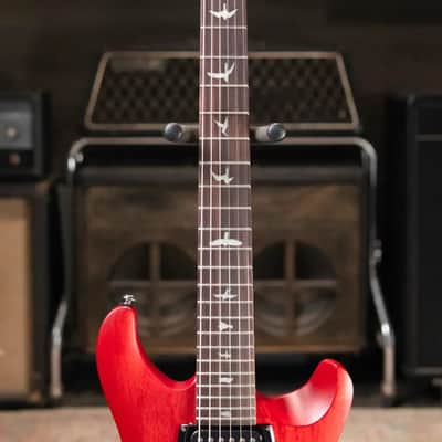 PRS SE CE 24 Solid Body Electric Guitar - Vintage Cherry with Gig Bag image 4