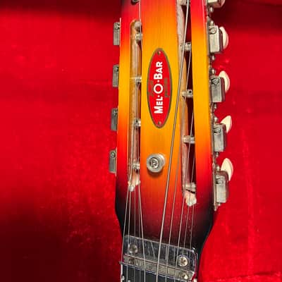 Melobar “Mosrite batch” 1967 Sunburst image 5