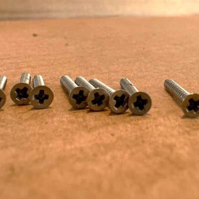 Gibson Vintage 1970's Patent Number M-8 Pickup Ring Screws Les Paul SG L6-S 1970's image 2