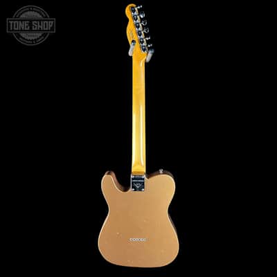 Used 2020 Fender Custom Shop Limited 1968 Thinline Telecaster Firemist Gold Metallic w/case TSU24939 image 8