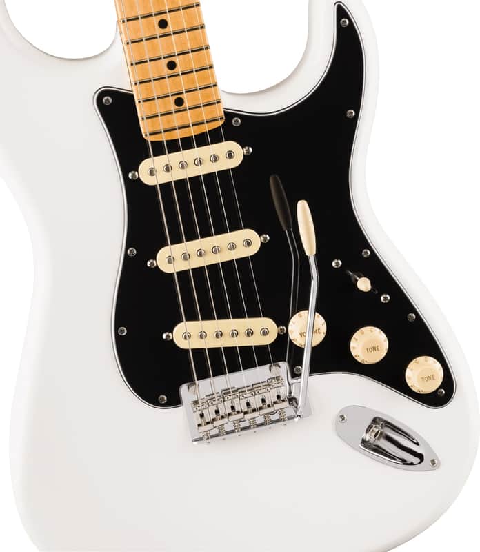 Fender Player II Stratocaster Electric Guitar, Maple Fingerboard, Polar White image 1