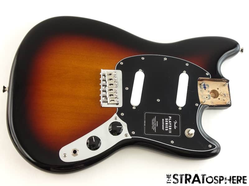 Fender Player II Mustang Series LOADED BODY Alder Offset Shape Sunburst 3TS image 1
