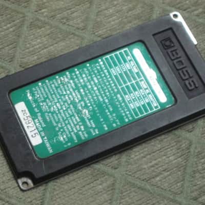 used Boss Green Label Taiwan BOTTOM PLATE - has serial number on it, April 1991 [specifically from HF2 - but can be for some CE-3, BF-2, CE-2B, and BF-2B (NO pedals, NO other parts)] image 15