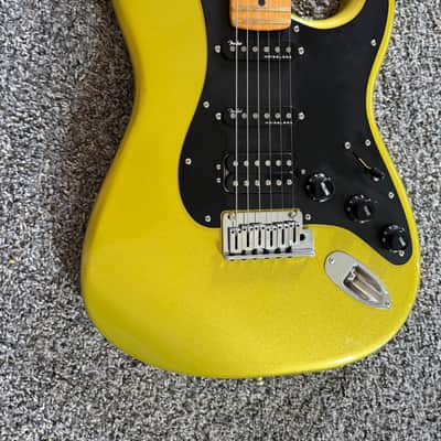 Fender American Ultra II Stratocaster HSS with Maple Fretboard 2024 - Present - Solar Flare image 1