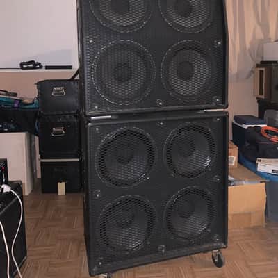 Armadillo Amp Work’s - Model 1960 4x12 Stack [Marshall JMP/JCM] (Soup’d Up For Metal) - Black image 2