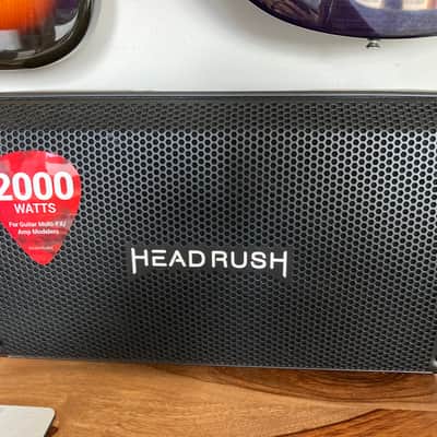 pair of Headrush FRFR-108 2000-Watt 1x8" Active Guitar Speaker Cabinet 2010s - Black image 2