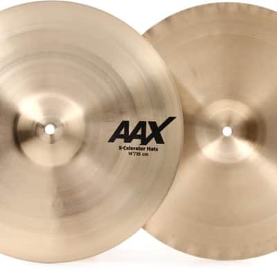 Sabian 14 inch AAX X-Celerator Hi-hat Cymbals image 2