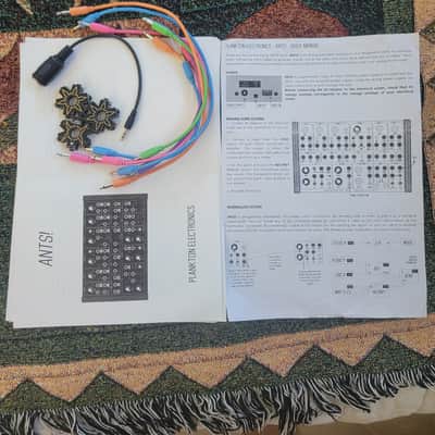 Plankton Electronics Ants! Semi-Modular Desktop Synth 2010s - Black image 6