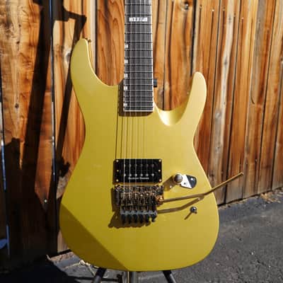 ESP LTD M-1 Custom '87 Dark Metallic Gold 6-String Electric Guitar image 7
