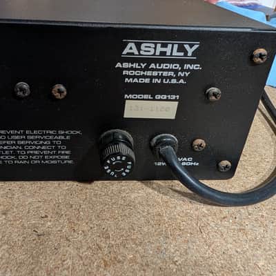 Ashly GQ131 Equalizer 2000s USA Made!! image 9