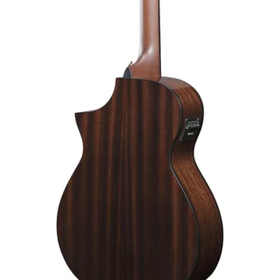 Ibanez AEWC16QA-TKH Transparent Black Sunburst - Acoustic Guitar image 7