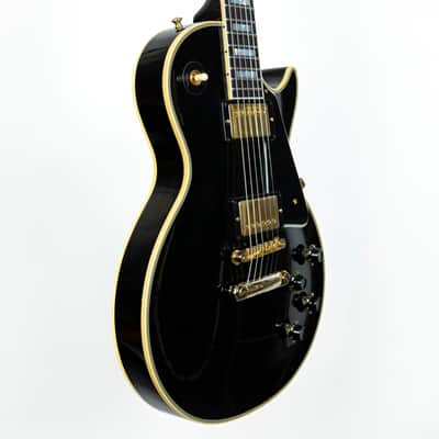 Gibson Custom 2022 Murphy Lab Les Paul Custom R7 Ebony image 4