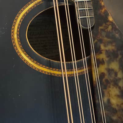 Gibson K-2 Mandocello black with Original Case 1913 mandolin family Mando image 17