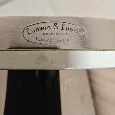Ludwig&Ludwig Universal snare 1920s-1930s - Nickel over brass image 6