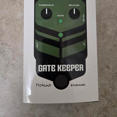 Pigtronix Gate Keeper Noise Gate 2010s - White image 1
