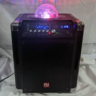 NUTEK TS-20110b-1 10-inch 5ah Portable Sound System With Disco Light, Bluetooth image 15