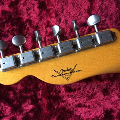 Fender Nocaster 51 relic 20th anniversary custom shop 2015 - Faded fiesta red image 8