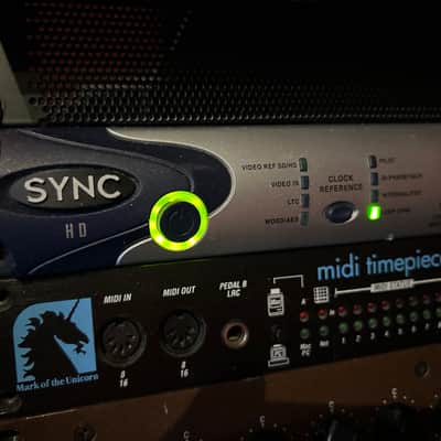 Digidesign SYNC HD Pro Tools Synchonizer 2000s - Silver / Blue Price drop!! image 3