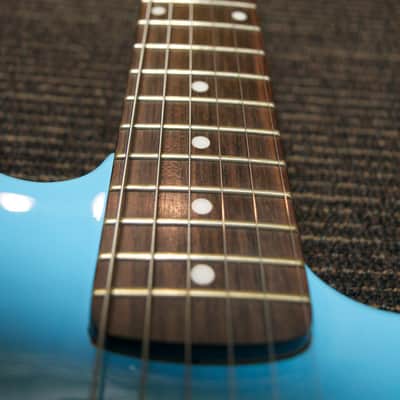 Xaviere Cabronita Semi-Hollow Strat  Sonic Blue image 5