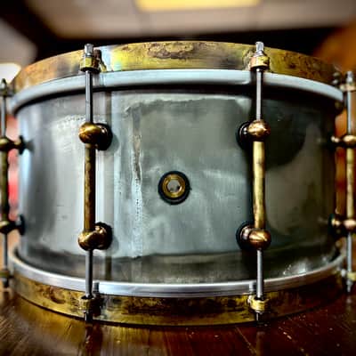 Ebenor Percussion 14x6.5 Heavy Feather Aluminum Snare Drum image 4